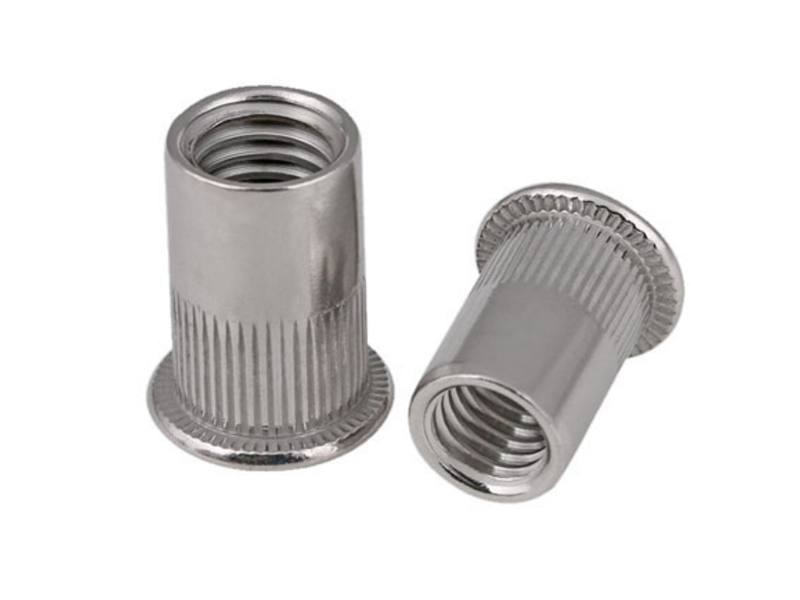 不銹鋼小沉頭平頭拉鉚螺母